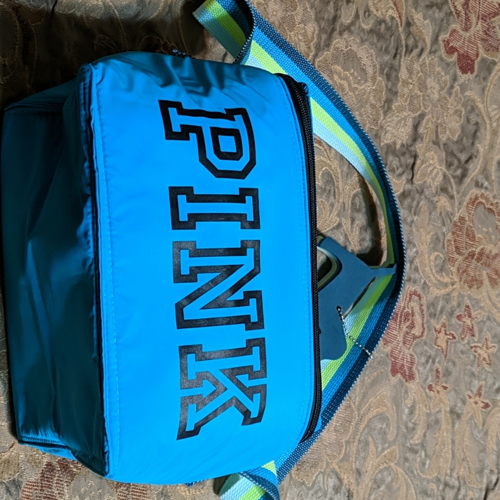 Like new! PINK lunch tote/cooler insulated